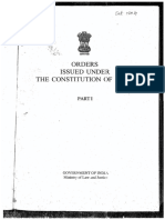 Part-2 Constitution Orders
