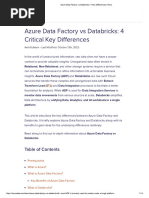 Azure Data Factory Vs Databricks - 4 Key Differences - Hevo