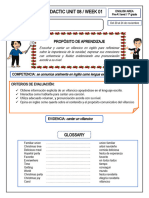 1° Ficha de Trabajo 01 UDA 8