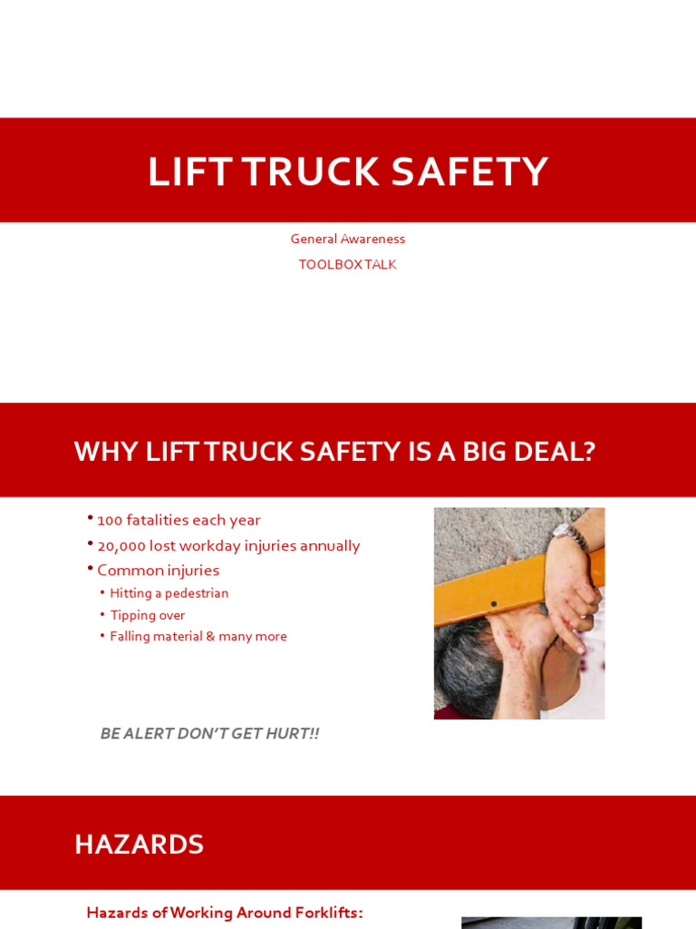 Lift Truck Safety PDF