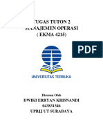 Tugas Tuton 2 - Manajemen Operasi - Dwiki Erryan Krisnandi - 043831346 - Upbjj Ut Surabaya