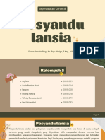 Kelompok 5 - Posyandu Lansia