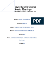 Tarea 5.1 - Unidad 5 - Administracion Financiera - Yirandy López.