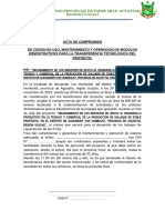 Acta de Compromiso Cesion de Uso