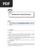 Chapter 1 - Data Struct N Algo