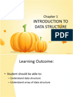 Chapter 1 - Intro To DATA STRUCT