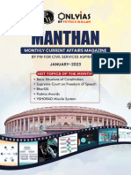 Manthan January 2023 Ancient History Note