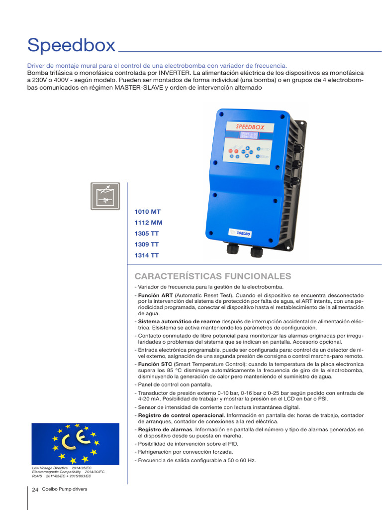 Variador Speedbox | PDF | Electrónica | Ingenieria Eléctrica
