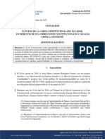 Sentencia C Constitucional46-18-IN-23 Resol SB-2017-088 Tasa Buró de Crédito