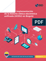 Proceso de Implementación de La Historia Clinica Electronica Unificada HCEU en Bogota