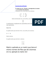 Matrices