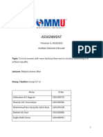 L3 G9 PLE0012 Writing Assignment