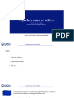 3 - Defectos e Imperfecciones y Difusión