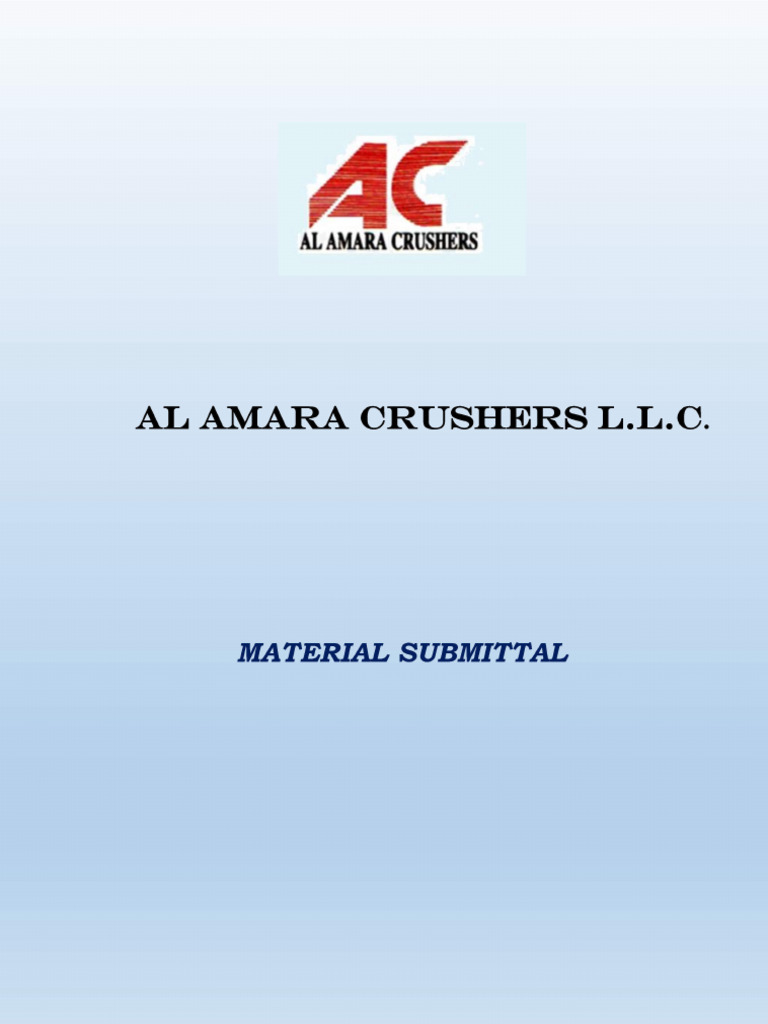 Al Mara Crushers | PDF