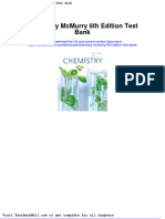 Chemistry Mcmurry 6th Edition Test Bank