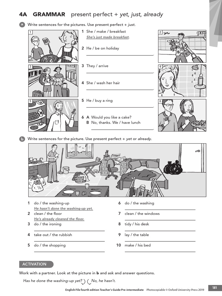 PRESENT PERFECT VS PAST SIMPLE EXERCISES PRE INTERMEDIATE PDF visual data 8