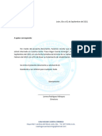 Carta de Internamiento