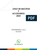 Catalogo Macetas y Accesorios - 2023