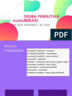 2 Paradigma Penelitian Komunikasi Prodi Ilmu Komunikasi 2019-2020 Pendek Binadarma