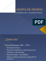 Filosofía de Deming