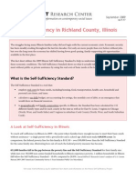 Self-Sufficiency in Richland County, Illinois