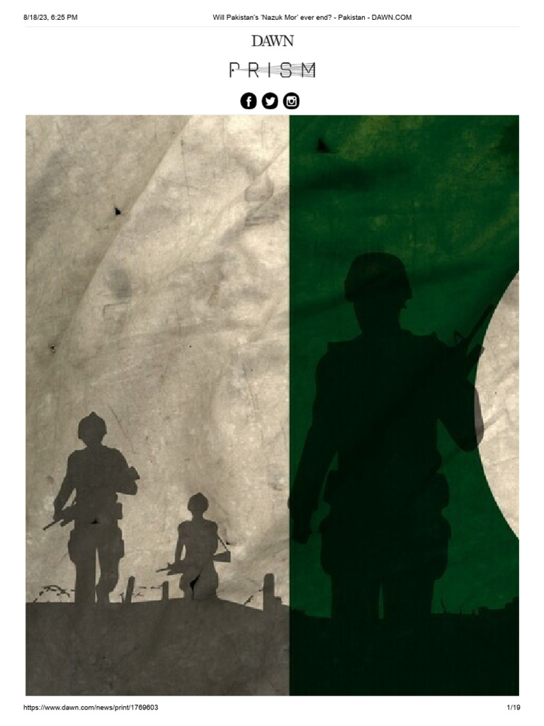 Pakistan's Perpetual Nazuk Mor | PDF | Muhammad Ali Jinnah | Pakistan