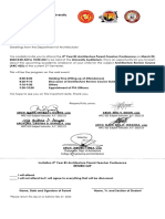 Architecture Review Course Invitation Letter To Parents Orientation