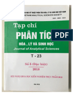 5-Tạp Chí Phân Tích Hóa, Lý Và Sinh Học (Chuyên Ngành Quốc Gia) - 2018