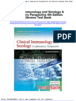 Clinical Immunology and Serology A Laboratory Perspective 4th Edition Stevens Test Bank