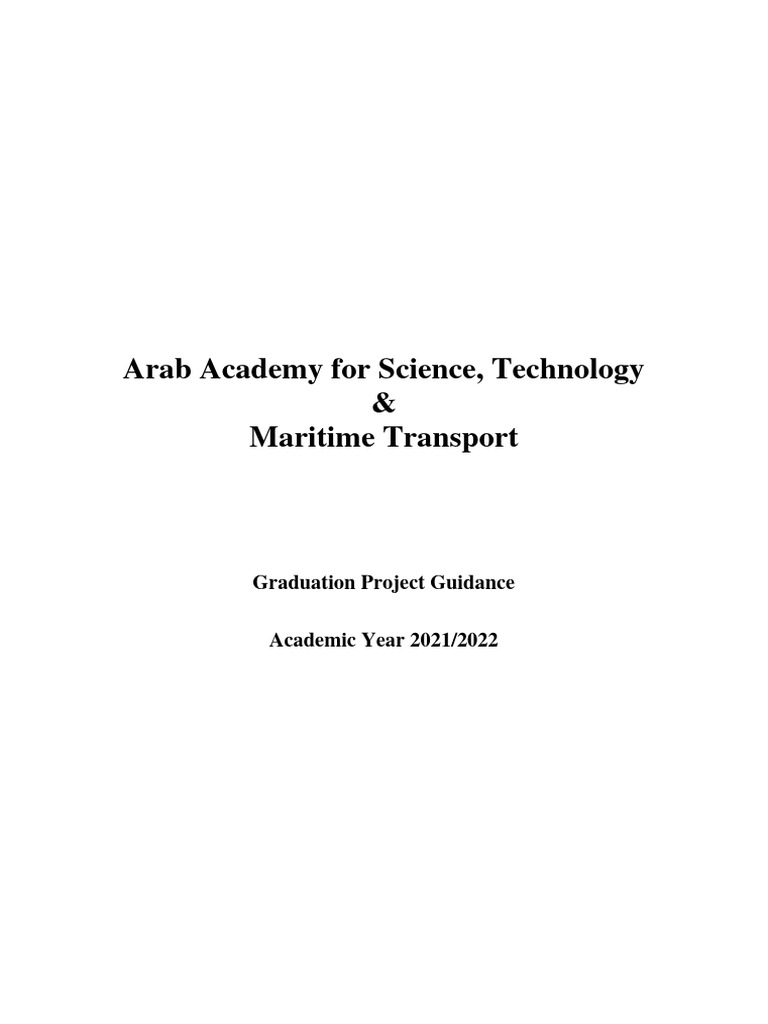 Graduation Project Guide for Engineering Students | PDF | Design ...