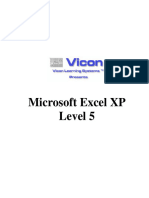 Excel XP Level 5 Vicon