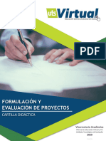 CDD - Formulacion y Evaluacion de Proyectos