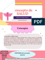 Concepto Salud A Traves Del Tiempo