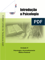 Unidade IV- Psicologia e Aconselhamento Pastoral