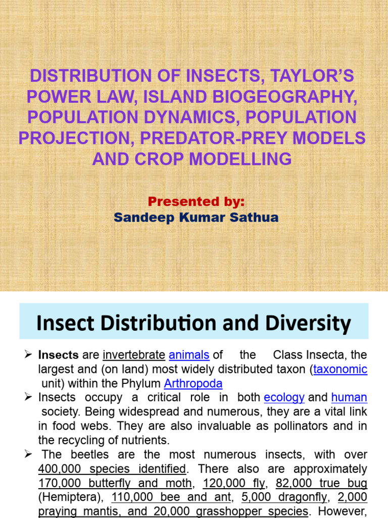 Insect Ecology | PDF | Predation | Insects