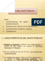 Clase 5 y 6 - Derecho Financiero - Gasto Público