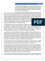 Resumen Sobre El Video y Material Escrito Sobre La Fiebre Del Oro y La Construcción Del Ferrocarril de Panamá