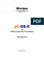 Micrium ARM uCOS II Cortex M3
