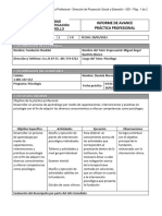 PR 06 Informe de Avance de Practica Dani