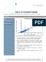 Calculating Return On Invested Capital - CS