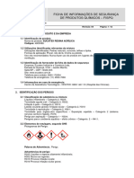 FISPQ - Resina Acrílica - Eucatex 2