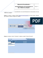 Manual de Procedimento Encaminhamento de Documentos Do Tipo Edital de Licitacao