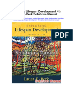 Exploring Lifespan Development 4th Edition Berk Solutions Manual