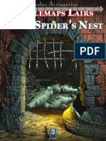 D&D 3e - Tiles - Battlemaps Lairs - Giant Spider's Nest