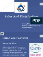 Sales and Distribution Presentation