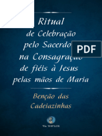 Ebook RITO MISSA CONSAGRAÇÃO e BENÇÃO CADEIAZINHAS