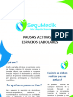 Pausas Activas en Espacios Laborales