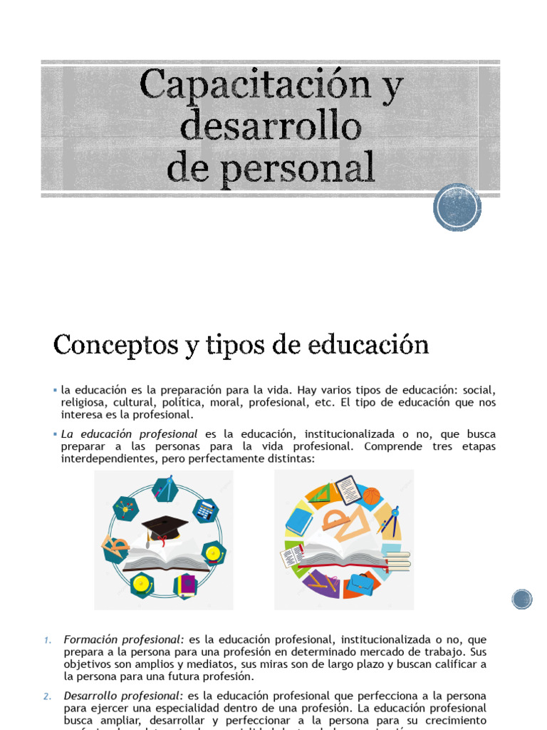 Capacitacion Y Desarrollo de Personal | PDF | Business