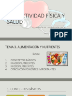 Tema 3. Alimentación y Nutrición