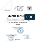 Proiect Smart Teacher Avizat Isj Bacau